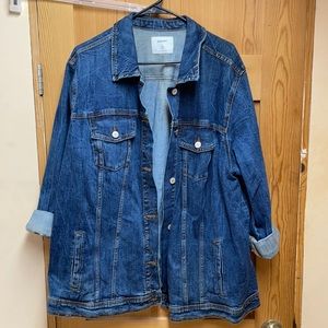 Old Navy jean jacket, 3x
